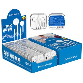 Tai Nghe Nhét Tai Có Dây Kèm Mic BOROFONE BM56 Zắc Cắm Lightning