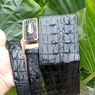 Thắt Lưng da cá sấu liền