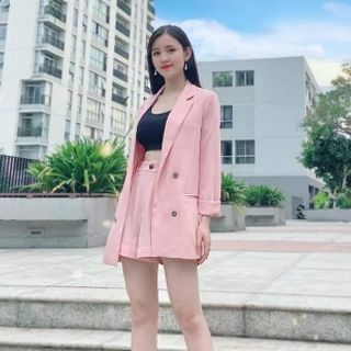 set áo vest blazer nữ giá sỉ