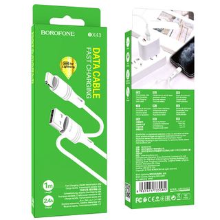 Cáp Sạc Truyền Dữ Liệu BOROFONE BX43 CoolJoy Cổng Lightning