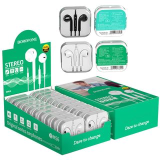 Tai Nghe Nhét Tai Có Dây Kèm Mic BOROFONE BM56 Zắc Cắm 3.5