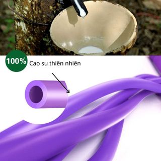 Dây Kéo Đàn Hồi 4 Ống Cao Su Tập Thể Dục, Tập Gym Tại Nhà