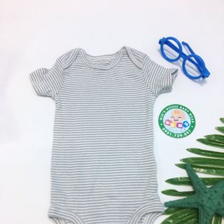 BodySuit kiểu ngắn họa tiết sọc ngang dành cho bé trai bé gái BS022