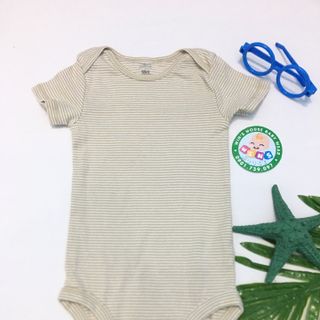 BodySuit kiểu ngắn họa tiết sọc ngang dành cho bé trai bé gái BS022