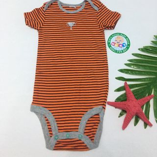 BodySuit kiểu ngắn họa tiết sọc ngang dành cho bé trai bé gái BS022