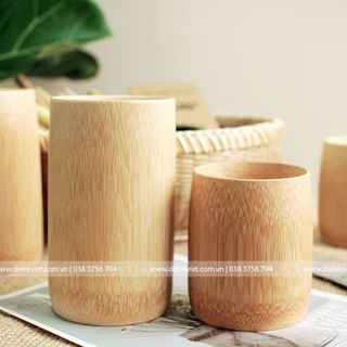 Cốc tre trơn