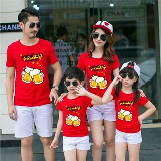 Áo Thun Bận Tết 2021 Gia Đình Cùng Bé Yêu, Áo Cặp Unisex Nam Nữ giá sỉ