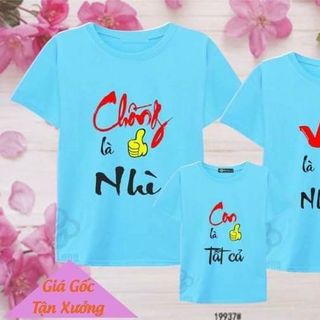 Áo Thun Bận Tết 2021 Gia Đình Cùng Bé Yêu, Áo Cặp Unisex Nam Nữ