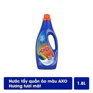 Nước Tẩy Quần Áo Màu Axo Hương Tươi Mát chai 1L8 giá sỉ