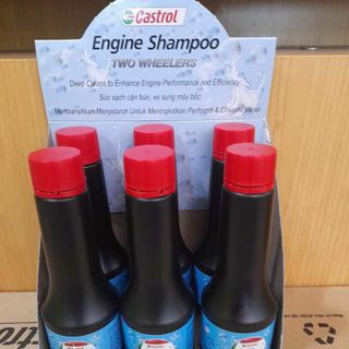 Combo 2 chai Castrol Engine Shampoo - Two Wheelers 70ml (dung dịch nhớt làm sạch động cơ) giá sỉ