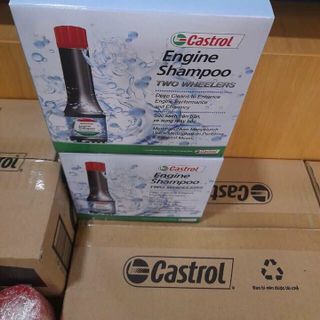 Combo 2 chai Castrol Engine Shampoo - Two Wheelers 70ml (dung dịch nhớt làm sạch động cơ)