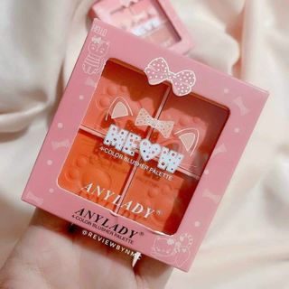 Phấn má hồng 4ô AndyLady Meow no.813