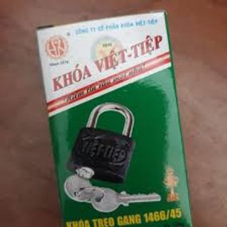 Khoá treo gang việt tiệp 4 phân