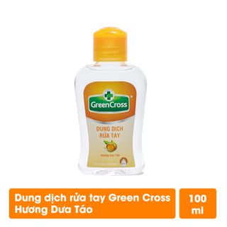 Dung dịch rửa tay Green Cross Hương Dưa Táo chai xịt 70ml