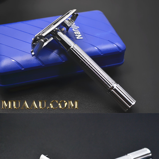 Bàn Cạo Râu Thủ Công 2 Lưỡi Inox Không Gỉ NI 997 Chính Hãng Giá RẻDao Cạo Râu Cổ Điển Siêu BềnMuaAu Mall Sỉ Lẻ