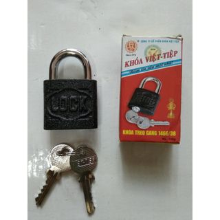 Khoá treo gang Việt tiệp 3 phân8
