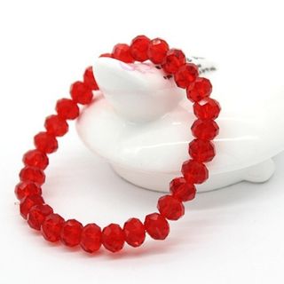 Chuỗi đeo tay pha lê 13k có nhiều màu nhé các bạn