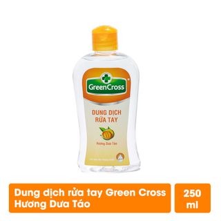 Dung dịch rửa tay Green Cross Hương Dưa Táo chai 250ml