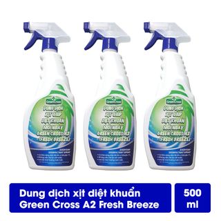 Dung dịch xịt diệt khuẩn Green Cross A2 Hương Tươi Mát chai 500ml giá sỉ