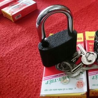 Khoá treo gang Việt tiệp 6 phân