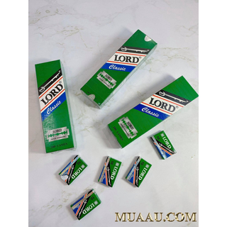 Dao Lam Lord Loại Xịn Giá Rẻ 1 Hộp 10 Lưỡi Lưỡi Dao Cạo Râu Chính Hãng Siêu BềnMuaAu Mall Sỉ Lẻ