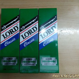 Dao Lam Lord Loại Xịn Giá Rẻ 1 Hộp 10 Lưỡi Lưỡi Dao Cạo Râu Chính Hãng Siêu BềnMuaAu Mall Sỉ Lẻ