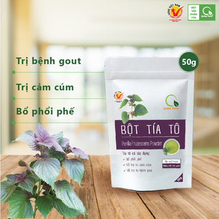 Bột Tía Tô Quảng Thanh 50g - Đặc biệt tốt cho người bị gout, thoái hóa khớp