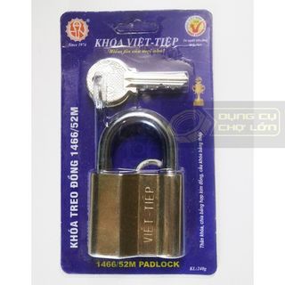 Khoá treo đồng thường Việt Tiệp đủ kích cỡ
