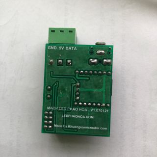 Mạch led pháo hoa có âm thanh, đếm ngược, điều khiển qua app và giọng nói