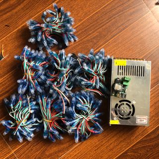 Mạch led pháo hoa có âm thanh, đếm ngược, điều khiển qua app và giọng nói