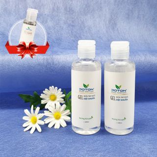 Combo 2 chai Gel rửa tay khô 100ml hương trà xanh Tặng 01 chai Gel rửa tay khô - Thương hiệu Joton Hand Sanitizer giá sỉ