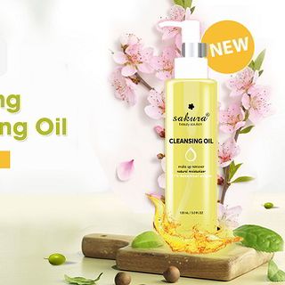 Nước Tẩy Trang Sakura Cleansing Oil Nhật giá sỉ