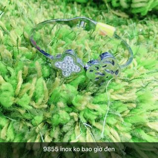 Vòng tay inox không bao giờ đen 6