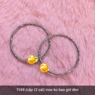 Vòng inox không bao giờ đen