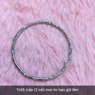 Vòng inox không bao giờ đen