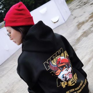 Mẫu hoodie nỉ bông 𝗧𝗿𝗮̂𝘂 𝗩𝗮̀𝗻𝗴 𝗡𝗲𝘄 𝗬𝗲𝗮𝗿
