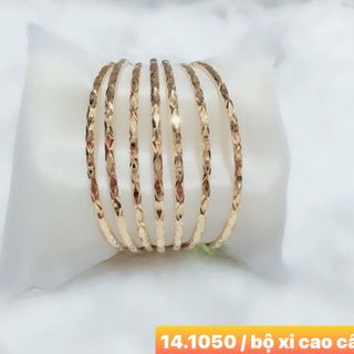 Bộ vòng xi men vàng cao cấp