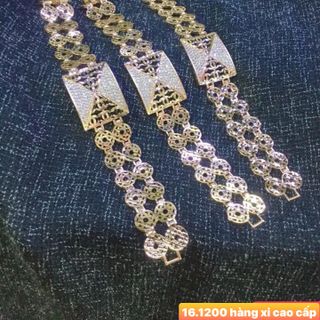 Lắc tay xi vàng 18k