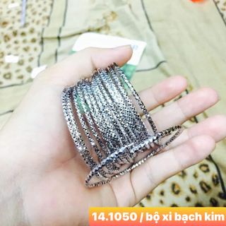 Bộ vòng xi men bạch kim cao cấp giá sỉ