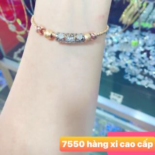 Vòng tay xi vàng ý charme giá sỉ