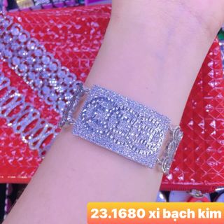 Lắc tay xi cao cấp 18k giá sỉ