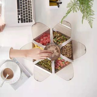 Khay Đựng Mứt Tết 6 Cánh