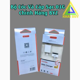 Bộ Cóc Và Cáp Sạc iPhone 4 03G BYZ