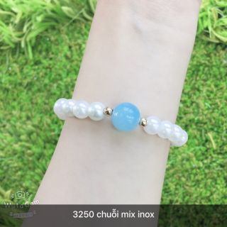 Vòng chuỗi ngọc 6 giá sỉ