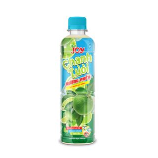 Thùng 24 Chai Chanh Tươi Đường Phèn với Muối Hạt Hồng JOY Chua Chua Mặn Mặn Nghĩ Tới là Thèm 450ml