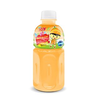 Thùng 24 Chai Nước Ép Cam BengBeng có Thạch Dừa Nhai Giòn Thích Thu với Nano Collagen Tươi Trẻ
