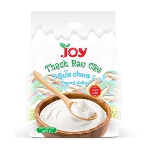 Thùng 15 Túi Thạch Rau Câu Sữa Chua JOY - Lạ Miệng Thích Thú - Chua Chua Ngọt Ngọt (25cúp/túi)