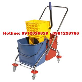 Xe đẩy vắt nước cây lau sàn 46 lít