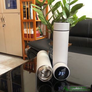 BÌnh Giữ Nhiệt LED hiện thị nhiệt độ khắc logo giá rẻ