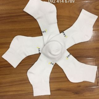 Tất đá bóng, thể thao feeture,s vớ dài chống trơn trượt nam nữ - tất dệt kim dày dặn, không lưu mùi loại cổ ngắn